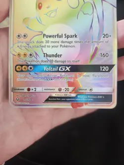 Pokemon Shining Legends Hyper Rare Card Raichu GX (75/73) - Image 4