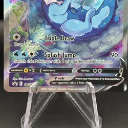 Vaporeon V SWSH181 Black Star Promo Pokemon Sword & Shield Card LP - Image 3