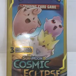 🔥Pokemon Trading Card Game Sun & Moon Cosmic Eclipse Booster 3 Card Pack🔥 820650805899 - Image 2