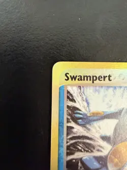 Pokemon TCG Swampert EX Ruby & Sapphire Reverse Holo Rare Card 13/109 LP - Image 3