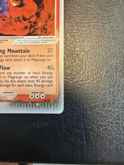 Pokemon TCG Magcargo EX Dragon Holo Card 95/97 Rare NM - Image 5