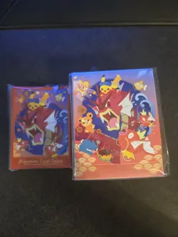 *NO PROMO CARD* Pokemon Center HIROSHIMA Deck Box and Sleeves SPECIAL BOX - Image 1