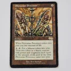 MTG Phyrexian Processor Urza's Saga Rare MP Magic The Gathering Artifact Card - Image 1