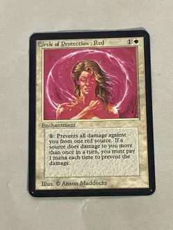 MTG Circle of Protection: Red Alpha Magic the Gathering - Image 1