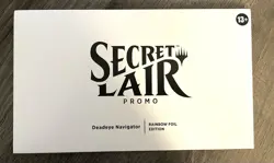 SEALED Secret Lair Deadeye Navigator Promo RAINBOW FOIL MTG Magic The: Gathering - Image 1