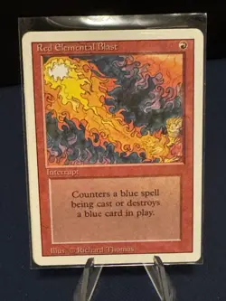 MTG - Magic The Gathering - Red Elemental Blast X 4 - Revised - NP/NM! - Image 3