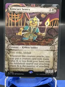 Kinscaer Sentry (Showcase) Lorwyn Eclipsed MTG Regular Near Mint - Image 1