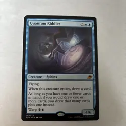 Quantum Riddler - Edge of Eternity | Mythic Rare | MTG Magic the Gathering 72 - Image 1