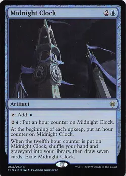 Midnight Clock Throne of Eldraine Foil - Image 1