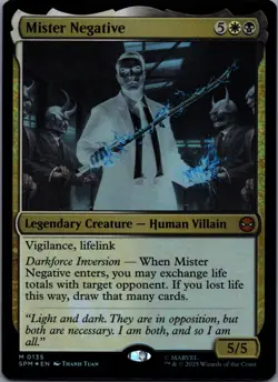 Mister Negative [Foil] 135 MTG Marvel's Spider-Man Mythic Foil NM - Image 1