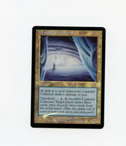 Cephalid Coliseum FOIL Odyssey LP clouding tiny ding MTG Magic the Gathering - Image 1