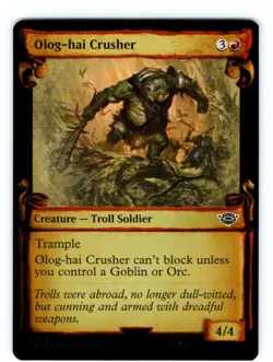 Magic Olog-hai Crusher Showcase Foil 0591 LTR Lord of the Rings - Image 1