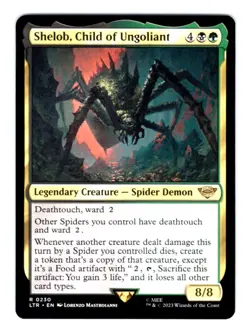 Magic Shelob, Child of Ungoliant 0230 LTR Lord of the Rings - Image 1