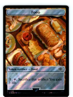 Magic Food Spirit Token Foil 0016 / 0022 LTR Lord of the Rings - Image 1