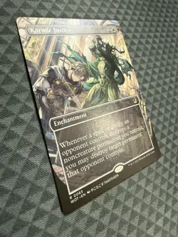 MTG Karmic Justice #0065 Anime Borderless Rare Wilds of Eldraine: ET (WOT) - Image 3