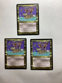 Skeleton Ship x3 1995 Ice Age MTG RESERVED LIST - Image 1