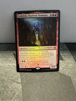 Solphim, Mayhem Dominus Phyrexia: All Will Be One Foil NM LC1 150 - Image 1