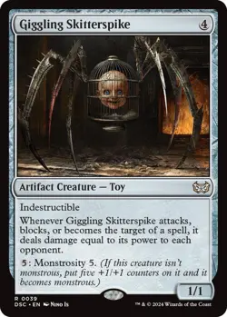 MTG Giggling Skitterspike - 39 / English / Near Mint - Image 1
