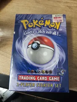 1999 Pokemon Base Set 2-Player Starter Deck Sealed, Vintage 742818060578 - Image 1