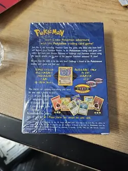 1999 Pokemon Base Set 2-Player Starter Deck Sealed, Vintage 742818060578 - Image 2