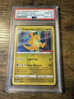 Dragonite 131/195 PSA 10 GameStop Exclusive Stamp Pokemon Slab - Image 1