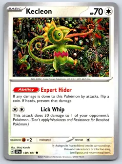 Kecleon - Surging Sparks EN 150/191 Shinji Kanda Pokemon Card NM - Image 1
