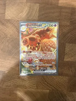 Pokemon: 1x Dachsbun ex - 169/142 - Special Illustration Rare - NM Stellar Crown - Image 3