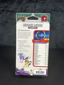 Pokemon Guardians Rising Hidden Moon Theme Deck Lunala Artwork Sun & Moon 🌙2017 - Image 5