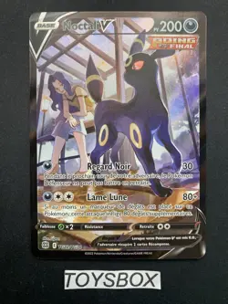 Carte Pokemon Noctali V TG TG22/TG30 / Bloc EB Stars Etincelantes EB9 / NEUF FR - Image 2