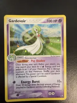 Pokemon Gardevoir TCG Theme Deck 7/109 Ruby and Sapphire Swirl! LP- - Image 1