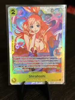 Shirahoshi OP12-102 SR - One Piece TCG - English Card - Near-Mint Super Rare - Image 1