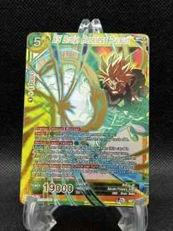 SS Broly Reckless Pursuit EX19-31 GOLD STAMP Foil Dragon Ball Super Card Game NM - Image 1