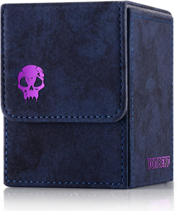 MTG Deck Box for Commander Display,Card Deck Box Fits 150 Double Sleeved Cards, - Image 1