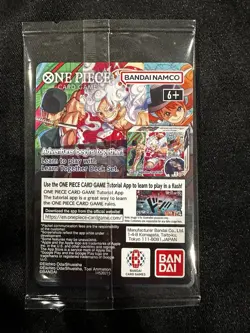 One Piece Monkey D. Luffy US Voyage College Basketball SEALED Foil Promo Card - Image 2