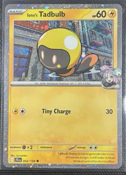 Iono's Tadbulb - (Cosmos Holo) 052/159 Miscellaneous Cards & Products Holo - Image 1