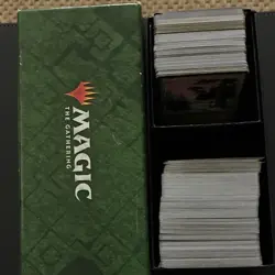Magic: The Gathering Card Lot Basic Land Plains & Forest White Green - Image 1