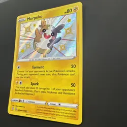 Morpeko SV044/SV122 Shiny Holo Rare Shining Fates: Shiny Vault Pokemon Card - Image 5