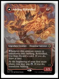 Ashling, Rekindled (Borderless) R Lorwyn Eclipsed 290 NM - Image 1