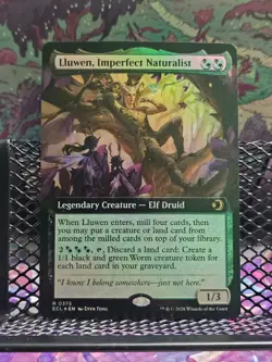 Lluwen, Imperfect Naturalist (Foil) - 0232 - Lorwyn Eclipsed ECL - MTG - NM/M - Image 1