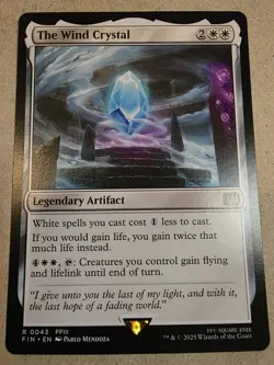 The Wind Crystal - Final Fantasy Regular - Mtg - Image 1