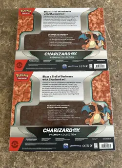 2x Pokemon Trading Card Game: Charizard ex Premium Collection - Image 2