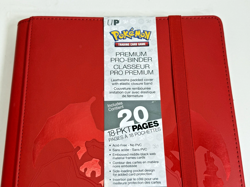 Pokemon Premium Ultra-Pro Binder Red ES Charizard Binder Holds 360 Cards 18-PKT - Image 2