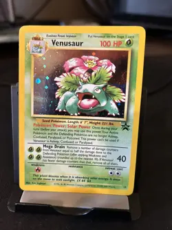 Venusaur 13 WOTC Holo Black Star Promo Pokemon TCG *1 - Image 1