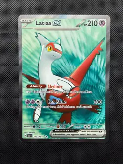 Latias ex 220/191 NM/Mint Pack Fresh Surging Sparks Pokemon TCG - Image 1