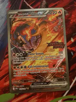 Team Rockets Moltres EX Destined Rivals Stamped 229/182 Pokemon TCG Near Mint - Image 1