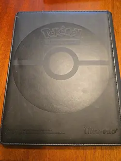 Pokemon Ultra-Pro Premium Binder Pikachu Black / Gold Leatherette 15%OFF - Image 3