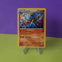 Pokemon Steam Seige Lucario XY140 Black Star Promo, NM - Image 1