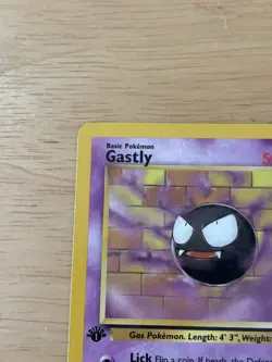 Pokemon TCG Gastly Fossil 33/62 Uncommon Basic 50 HP 1st Edition English 1999 - Image 4