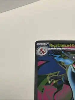 Pokemon TCG - Phantasmal Flames - Mega Charizard X Ex 109/094 SR Full Art NM - Image 2