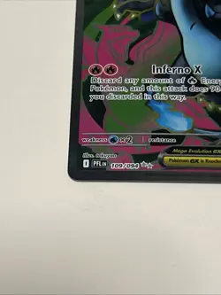 Pokemon TCG - Phantasmal Flames - Mega Charizard X Ex 109/094 SR Full Art NM - Image 5